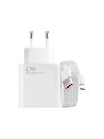 Зарядное Xiaomi 67W Charging Combo с кабелем USB-C White